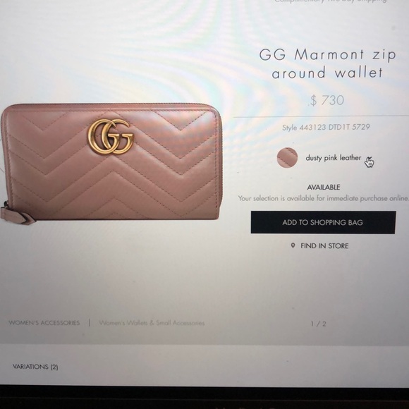 ❗️SOLD❗️Brand new 100% Authentic Gucci Wallet - Picture 6 of 6